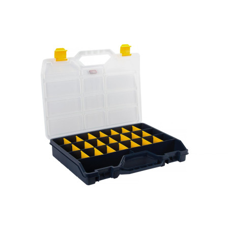 TAYG - Boîte de Rangement - 460 x 350 x 81 mm - 21 Séparateurs Amovibl