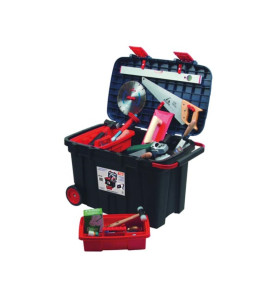 TAYG Caisse à outils sur roulettes avec plateau, 775x472x493 mm, 180 L