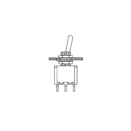 INVERSEUR VERTICAL SPDT ON-(ON)
