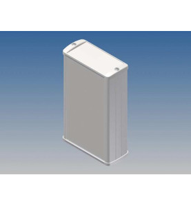 BOÎTIER EN ALUMINIUM - BLANC - 145 x 85.8 x 36.9 mm - Velleman