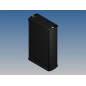 BOÎTIER EN ALUMINIUM - NOIR - 145 x 85.8 x 36.9 mm