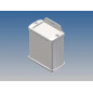 BOÎTIER EN ALUMINIUM - BLANC - 70 x 59.9 x 30.9 mm - avec bride BOÎTIER EN ALUMINIUM - BLANC - 70 x 59.9 x 30.9 mm - avec bride