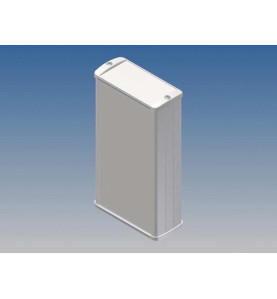 BOÎTIER EN ALUMINIUM - BLANC - 160 x 85.8 x 36.9 mm - Velleman