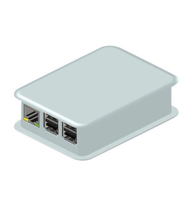 BOÎTIER POUR RASPBERRY PI 3 - BLANC - Velleman