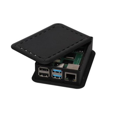 BOÎTIER POUR RASPBERRY PI 4 - NOIR