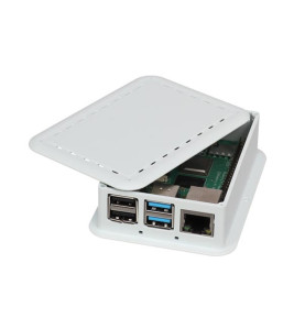 BOÎTIER POUR RASPBERRY PI 4 - BLANC - Velleman
