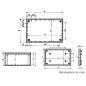 COFFRET "COVER" - GRIS 160 x 96 x 66.9mm COFFRET "COVER" - GRIS 160 x 96 x 66.9mm