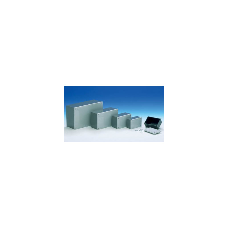 COFFRET "COVER"  - GRIS 215 x 130 x 82.9mm