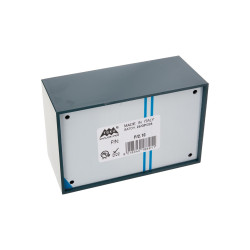 COFFRET "OPTATIVE" EN PLASTIQUE - BLEU PETROLE 110.0 x 70.0 x 48.0mm -