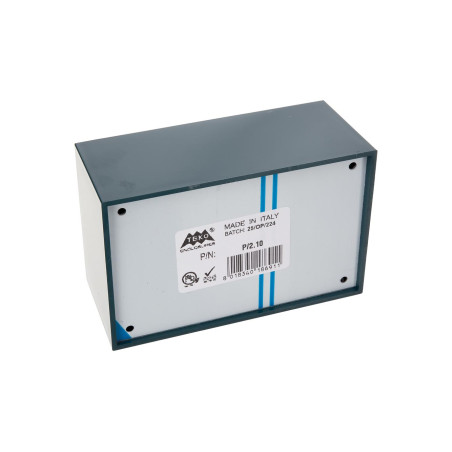 COFFRET "OPTATIVE" EN PLASTIQUE - BLEU PETROLE 110.0 x 70.0 x 48.0mm -