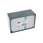 COFFRET "OPTATIVE" EN PLASTIQUE - BLEU PETROLE 110.0 x 70.0 x 48.0mm