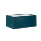 COFFRET "OPTATIVE" EN PLASTIQUE - BLEU PETROLE 110.0 x 70.0 x 48.0mm