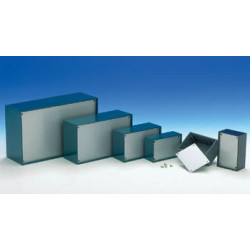 COFFRET "OPTATIVE" EN PLASTIQUE - BLEU PETROLE 160 x 96 x 61mm - Velle
