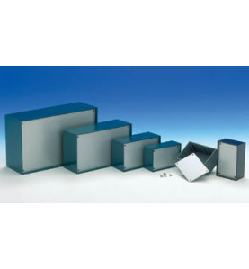 COFFRET "OPTATIVE" EN PLASTIQUE - BLEU PETROLE 160 x 96 x 61mm - Velle