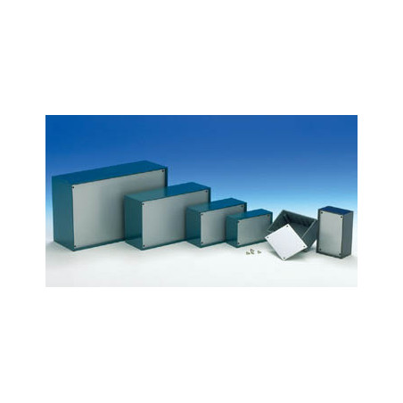 COFFRET "OPTATIVE" EN PLASTIQUE - BLEU PETROLE 215 x 130 x 77mm - Vell