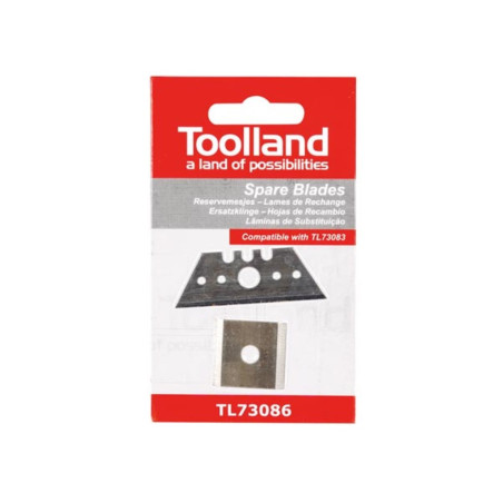 JEU DE LAMES DE RECHANGE CARRÉES / TRIANGULAIRES - 2 pcs - PRL