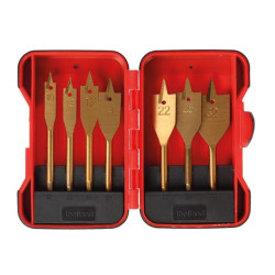 JEU DE MÈCHES PLATES À BOIS - REVÊTEMENT À BOIS - 7 pcs - PRL
