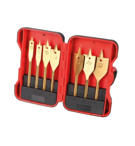 JEU DE MÈCHES PLATES À BOIS - REVÊTEMENT À BOIS - 7 pcs - PRL