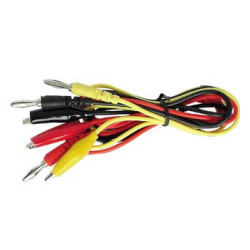 JEU DE CORDONS DE MESURE - FICHE BANANE / CLIPS CROCODILE AVEC GAINE I