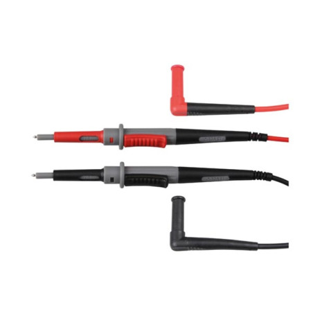 JEU DE CORDONS DE MESURE EN PVC, CAT  IV - 10A - 2mm/4mm - LONGUEUR 10