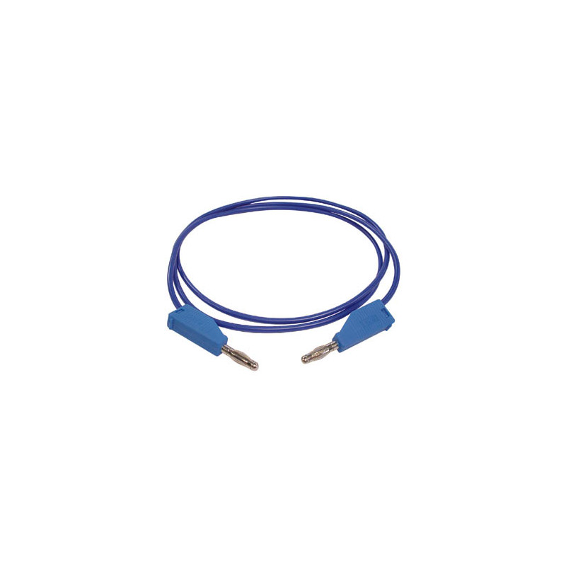 CORDONS DE MESURE (FICHE BANANE 4mm) / BLEU - 3A/30V CORDONS DE MESURE (FICHE BANANE 4mm) / BLEU - 3A/30V