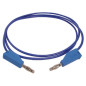 CORDONS DE MESURE (FICHE BANANE 4mm) / BLEU - 3A/30V CORDONS DE MESURE (FICHE BANANE 4mm) / BLEU - 3A/30V