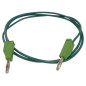 CORDONS DE MESURE (FICHE BANANE 4mm) / VERT