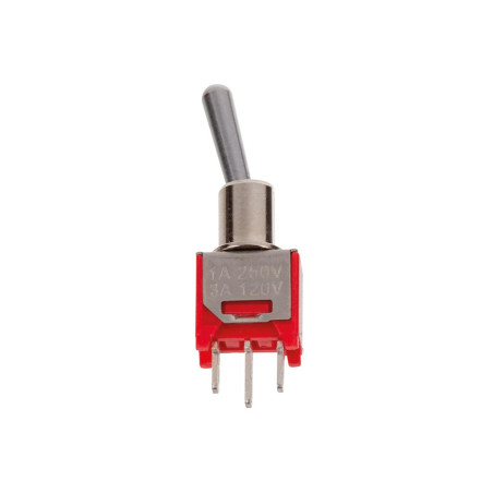 INVERSEUR SUBMINIATURE VERTICAL (PCB NO THD) 1P ON-(ON)