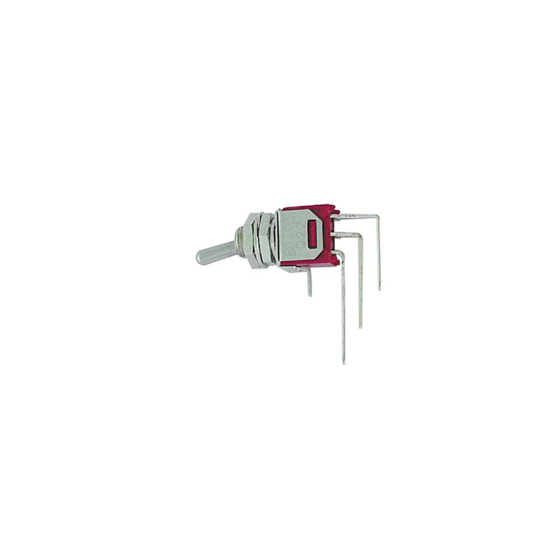 INVERSEUR 90° SUBMINIATURE VERTICAL UNIPOLAIRE ON-ON INVERSEUR 90° SUBMINIATURE VERTICAL UNIPOLAIRE ON-ON