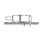 INVERSEUR 90° SUBMINIATURE VERTICAL UNIPOLAIRE ON-ON INVERSEUR 90° SUBMINIATURE VERTICAL UNIPOLAIRE ON-ON