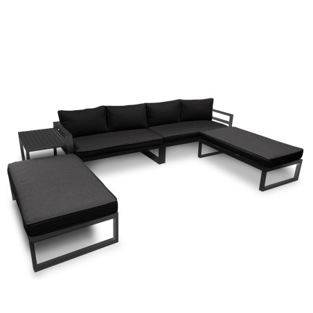 Ensemble de salon - Tout-en-un - Noir + Anthracite - Velleman