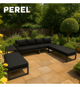 Ensemble de salon - Tout-en-un - Noir + Anthracite - Velleman
