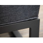 Ensemble de salon - Tout-en-un - Noir + Anthracite