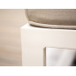 Ensemble de salon - Tout-en-un - Blanc + Gris