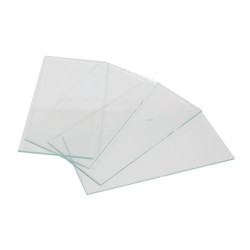 VERRE POUR CASQUE DE SOUDURE - 108 x 50 mm - TRANSPARENT - PRL
