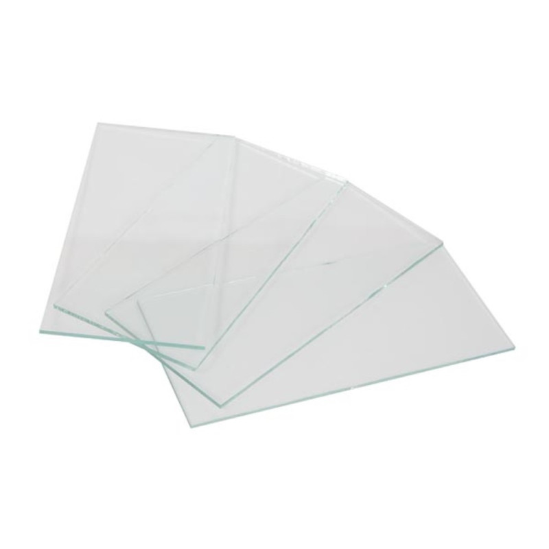 VERRE POUR CASQUE DE SOUDURE - 108 x 50 mm - TRANSPARENT