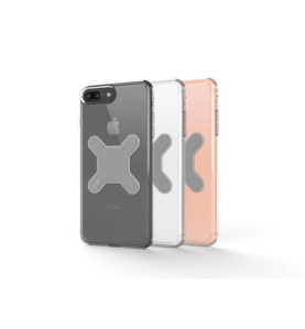 EXELIUM - COQUE POUR iPHONE  8+ - TRANSPARENT - Velleman
