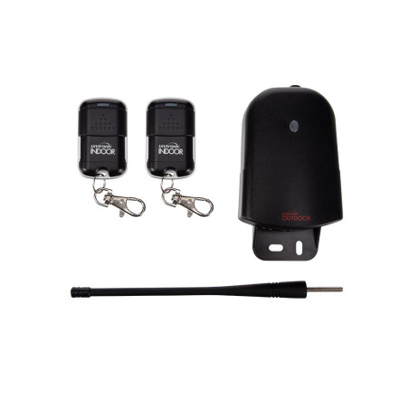 Ensemble récepteur sans fil + 2 émetteurs, utilisation extérieure - PR
