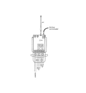Ensemble récepteur sans fil + 2 émetteurs, utilisation extérieure - PR