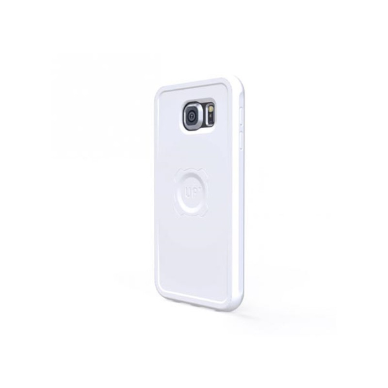 EXELIUM - ÉTUI DE PROTECTION MAGNÉTISÉ POUR LA RECHARGE SANS FIL - SAMSUNG GALAXY S6 - BLANC