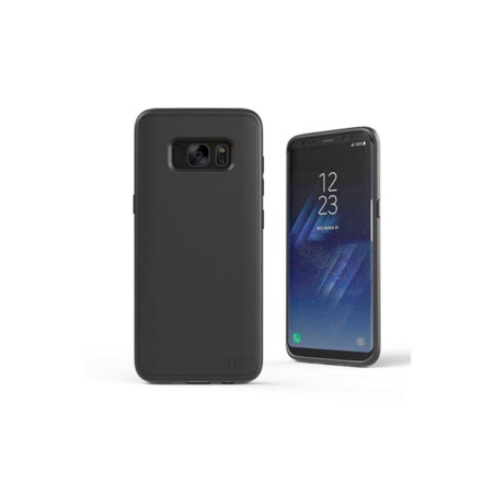EXELIUM - COQUE MAGÉTIQUE POUR CHARGE SANS FIL - SAMSUNG GALAXY S8 PLUS - NOIR