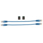 Analyseur/identificateur de cäble réseau pour cäbles CAT5, CAT5E, CAT6 UTP