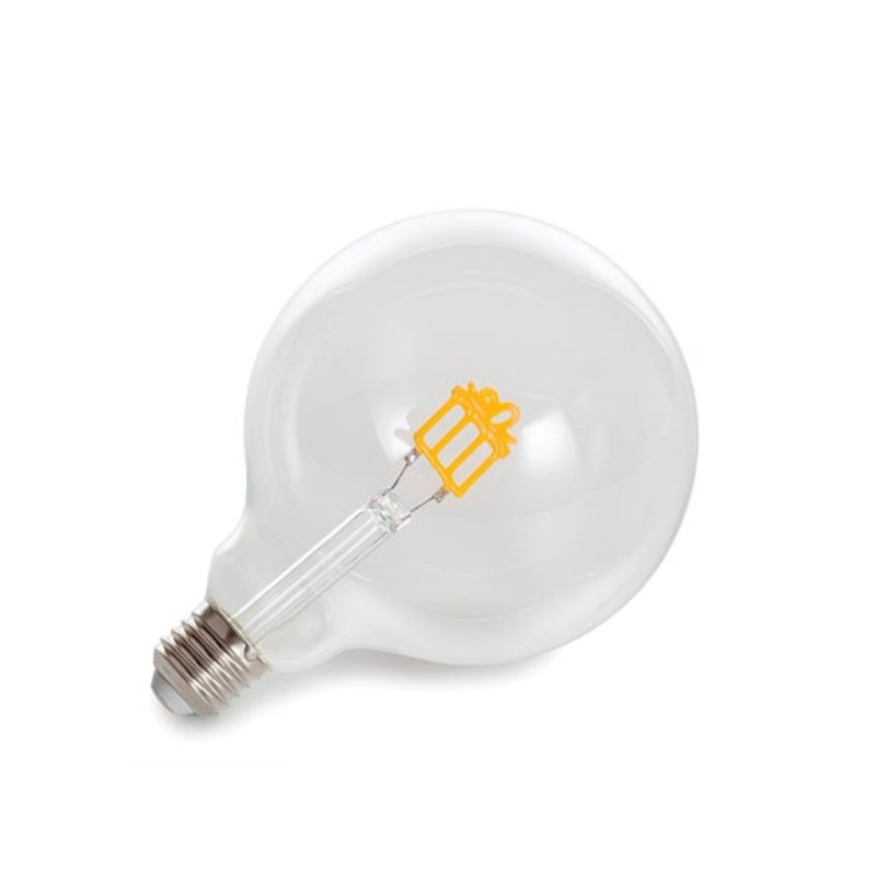 Deco bulb - ampoule LED - filament doré en forme de cadeau - E27 Deco bulb - ampoule LED - filament doré en forme de cadeau - E27