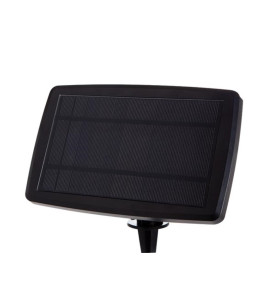 Solar LED - 15 m - 15 lampes blanc chaud - càble noir - PRL