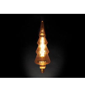 Deco bulb - ampoule LED sapin de Noël - filament doré - E27 - PRL
