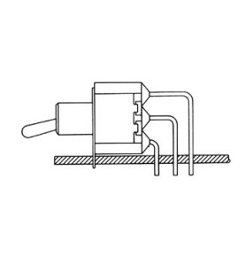 INVERSEUR BIPOLAIRE VERTICAL COUDE ON-ON - Velleman
