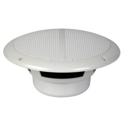 JEU DE 2 HAUT-PARLEURS CONIQUES 6.5" AVEC GRILLES & RESISTANT A L'EAU 
