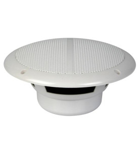 JEU DE 2 HAUT-PARLEURS CONIQUES 6.5" AVEC GRILLES & RESISTANT A L'EAU 