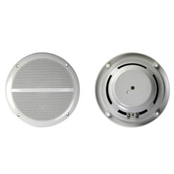 JEU DE 2 HAUT-PARLEURS CONIQUES 6.5" AVEC GRILLES & RESISTANT A L'EAU 120W / 8 OHM (1 PAIRE)