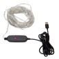 TUYA LED - 7.5 m - 75 lampes multicolore - càble transparant - smart